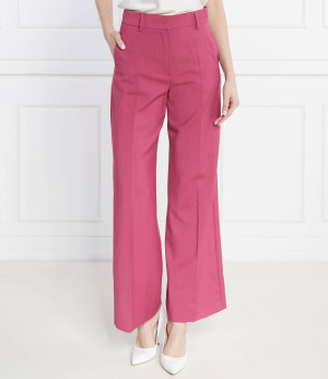 Weekend MaxMara Wełniane spodnie | Regular Fit