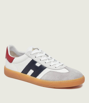 Hogan Skórzane sneakersy HOGAN COOL | zamsz