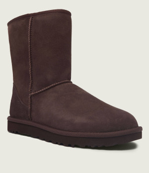 UGG Śniegowce W Classic Short II | wełna | zamsz