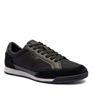 BOSS BLACK Sneakersy Nitan_txsd | z dodatkiem skóry