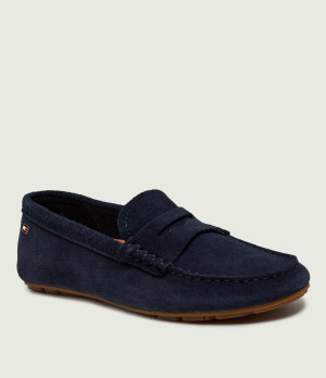 Tommy Hilfiger Mokasyny DRIVER | zamsz