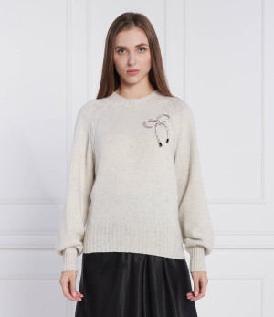 Twinset Actitude Wełniany sweter | Regular Fit