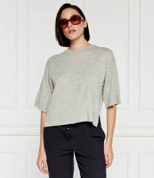 Marella Wełniany sweter Drava | Cropped Fit