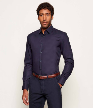 BOSS BLACK Koszula H-Hank-kent-C1-214 | Slim Fit | easy iron
