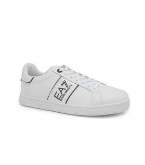 EA7 Skórzane sneakersy
