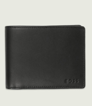 BOSS BLACK Skórzany portfel Asolo