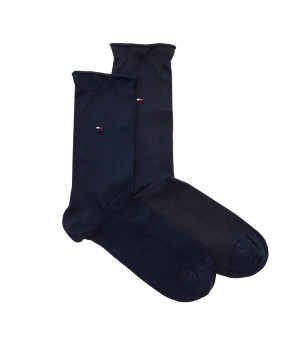 Tommy Hilfiger Skarpety 2-pack IRREGULAR SHINY STRIPE