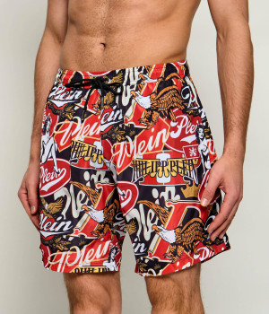 Philipp Plein Szorty kąpielowe | Regular Fit