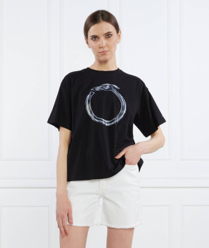 Trussardi T-shirt GREYHOUND HEATMAP PRINT COTTON JERSEY 30/1 | Relaxed fit