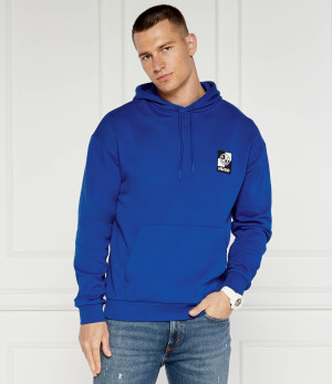 Hugo Blue Bluza Nabricoso | Regular Fit