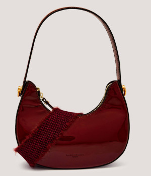 GIANNI CHIARINI Skórzane hobo Keyla