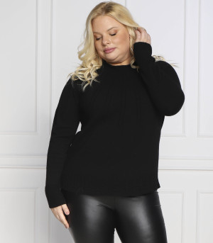 Persona by Marina Rinaldi Sweter AIRONE plus size | Regular Fit | z dodatkiem wełny i kaszmiru