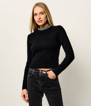 Pinko Golf Berlino | Cropped Fit | z dodatkiem wełny i kaszmiru