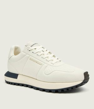 Emporio Armani Skórzane sneakersy
