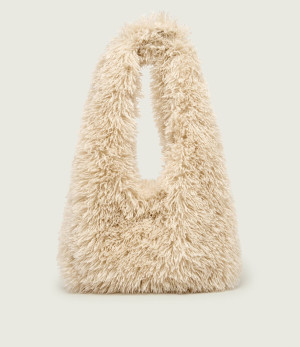 Marc Cain Torebka na ramię | shearling