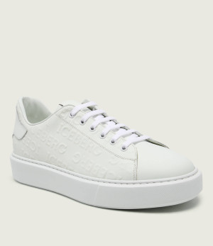 Iceberg Skórzane sneakersy BOZEMA