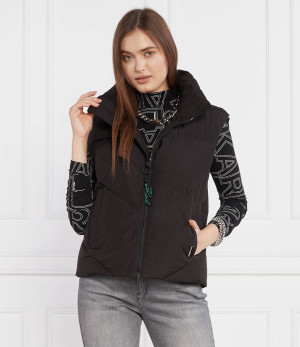 Karl Lagerfeld Puchowy bezrękawnik | Regular Fit