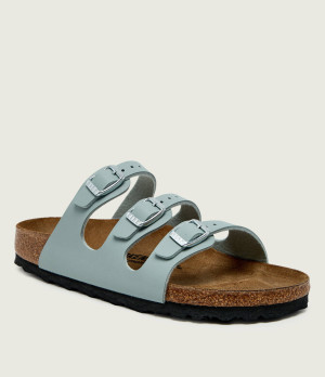 Birkenstock Klapki Florida | narrow fit | z dodatkiem skóry