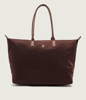 Tommy Hilfiger Shopperka | z dodatkiem skóry