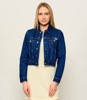 Calvin Klein Jeans Kurtka jeansowa | Cropped Fit