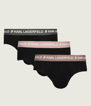 Karl Lagerfeld Slipy 3-pack