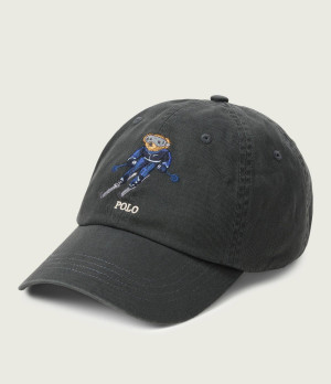 POLO RALPH LAUREN Bejsbolówka | z dodatkiem skóry