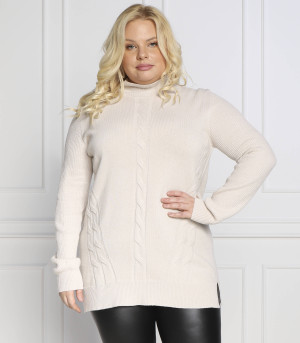 Persona by Marina Rinaldi Sweter ALBUM Plus size | Regular Fit | z dodatkiem wełny i kaszmiru