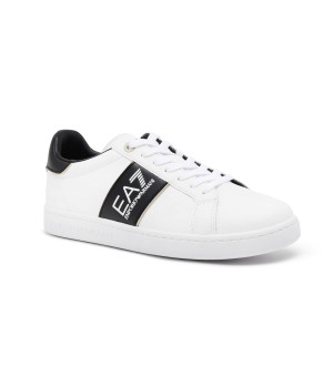 EA7 Skórzane sneakersy