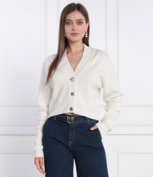 Pinko Kardigan | Cropped Fit | z dodatkiem wełny