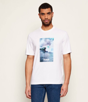 Hugo Blue T-shirt Nalotrix | Regular Fit