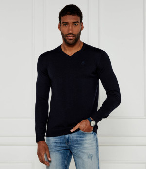 Karl Lagerfeld Wełniany sweter | Regular Fit