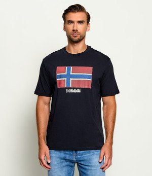 Napapijri T-shirt S - Flag Tiki SS | Relaxed fit