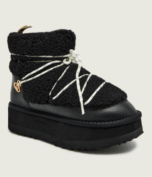 Liu Jo Śniegowce JANE 07 | shearling | skóra