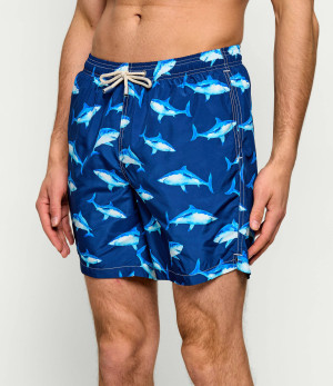 ST.Barth Szorty kąpielowe LIGHTING SHARK | Regular Fit