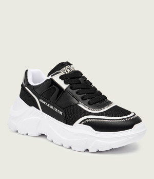 Versace Jeans Couture Sneakersy FONDO SPEEDTRACK DIS. 4 | z dodatkiem skóry
