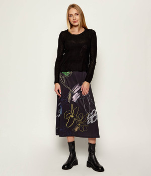 Desigual Sukienka 2w1 VEST_KALA | z dodatkiem wełny