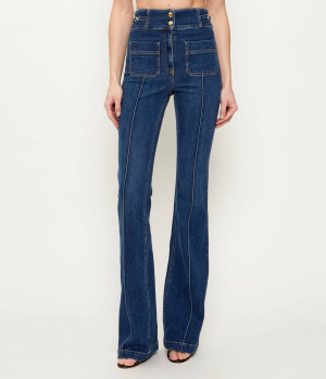Elisabetta Franchi Jeansy | flare fit