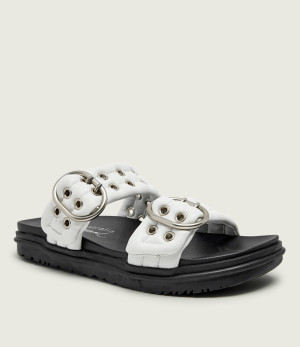 EMU Australia Skórzane klapki Bondi Buckle 2.0