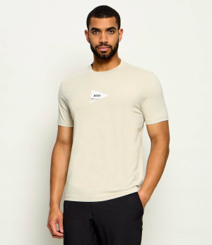 BOSS GREEN T-shirt TS_Network Photo | Regular Fit | stretch