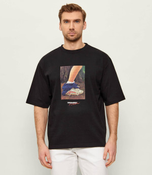 Dsquared2 T-shirt | Dsquared2 x Felix Chesher | Loose fit