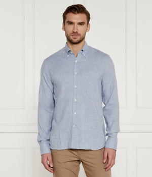 Oscar Jacobson Koszula | Regular Fit | z dodatkiem wełny