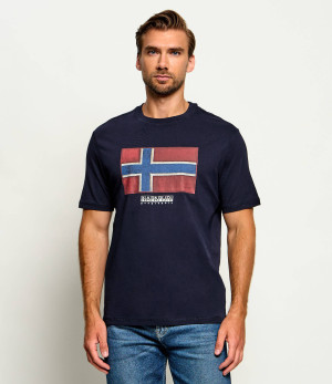 Napapijri T-shirt S - Flag Tiki SS | Relaxed fit