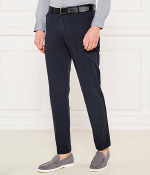 BOSS BLACK Spodnie chino P-Kane-Zip | Tapered fit