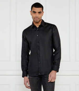 Karl Lagerfeld Lniana koszula | Modern fit