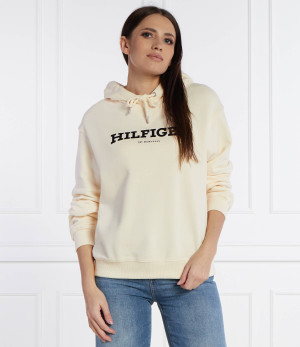 Tommy Hilfiger Bluza REG MONOTYPE FLOCK | Regular Fit