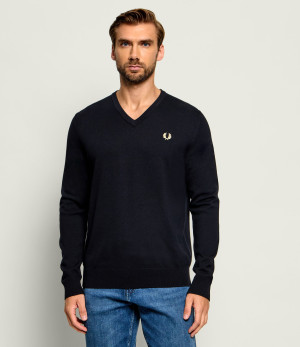 Fred Perry Wełniany sweter | Regular Fit