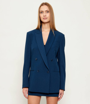 Patrizia Pepe Marynarka ESSENTIAL | Oversize fit