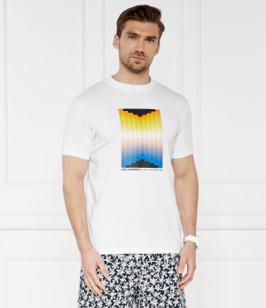 Karl Lagerfeld T-shirt CREWNECK | Regular Fit | stretch