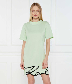 Karl Lagerfeld Sukienka KARL SIGNATURE HEM