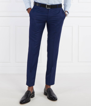 Joop! Wełniane spodnie Blayr | Slim Fit
